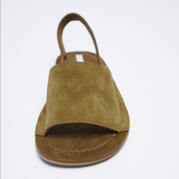 Zara Cow Leather Sandals - Picture 4 of 8